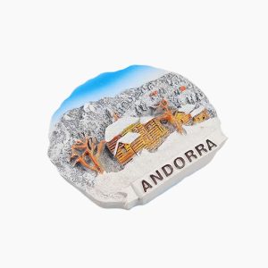 Andorra Refrigerator Magnet,Andorra Souvenir Magnet,Andorra Fridge Magnet,Andorra Tourist Gift,Andorra Travel Souvenir,Winter Village Magnet,Snowy Landscape Fridge Magnet,3D Handcrafted Magnet,Andorra Winter Scene Souvenir,Pyrenees Mountain Magnet