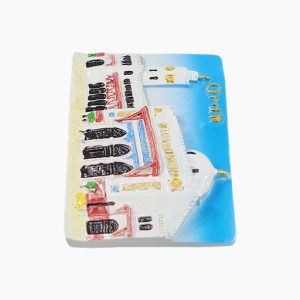 Oran Refrigerator Magnet,Oran Souvenir Magnet,Algeria Fridge Magnet,Algerian Architectural Souvenir,Oran Grand Mosque Magnet,Algeria Travel Souvenir,Oran Tourist Gift,Oran Landmark Magnet,North Africa Fridge Decoration,Oran Historical Buildings Magnet