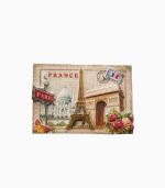 paris france 3d fridge magnet souvenir gift,home & kitchen decoration magnetic sticker paris france refrigerator magnet collection