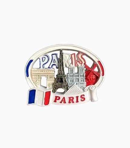 paris france 3d fridge magnet tourist souvenir gift home kitchen decoration magnetic sticker, paris refrigerator magnet collection