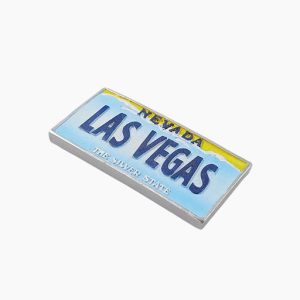 usa las vegas fridge magnet nevada license plate themed souvenir gift