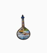 3d portuguese guitar shape lisbon portugal fridge magnet travel souvenir refrigerator decoration resin craft