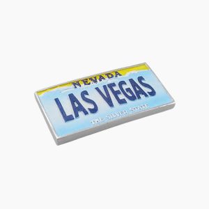 usa las vegas fridge magnet nevada license plate themed souvenir gift