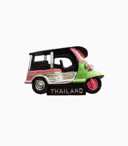 tuk tuk thailand 3d fridge magnet tourist souvenir gift, home kitchen decoration magnetic sticker thailand refrigerator magnet collection