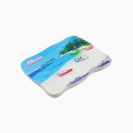 albania fridge magnet – ksamil beach & ionian sea travel souvenir