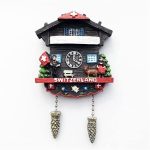 cuckoo clock switzerland 3d fridge magnet tourist souvenir gift home & kitchen decoration magnetic sticker switzerland refrigerator magnet collection