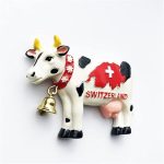 cow of switzerland 3d fridge magnet travel souvenir gift home kitchen decoration magnetic sticker,switzerland refrigerator magnet collection