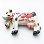 cow of switzerland 3d fridge magnet travel souvenir gift home kitchen decoration magnetic sticker,switzerland refrigerator magnet collection