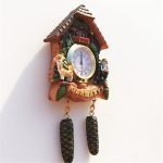 3d cuckoo clock germany fridge magnet travel souvenir gift refrigerator decoration electronic clock resin craft