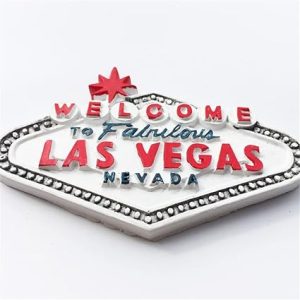 3d las vegas usa america fridge magnet travel souvenir refrigerator magnetic sticker hand painted