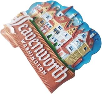 leavenworth washington usa fridge magnet travel souvenir refrigerator decoration 3d magnetic sticker hand painted craft