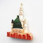 3d madinah saudi arabia fridge magnet travel souvenir refrigerator magnetic sticker hand painted