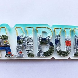 3d istanbul turkey fridge magnet letters style travel sticker souvenir home & kitchen decoration,turkey refrigerator magnet