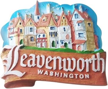 leavenworth washington usa fridge magnet travel souvenir refrigerator decoration 3d magnetic sticker hand painted craft