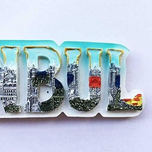 3d istanbul turkey fridge magnet letters style travel sticker souvenir home & kitchen decoration,turkey refrigerator magnet