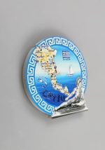 3d corfu greece fridge magnet travel souvenir gift refrigerator magnetic sticker craft collection