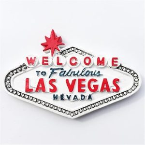 3d las vegas usa america fridge magnet travel souvenir refrigerator magnetic sticker hand painted