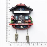 cuckoo clock switzerland 3d fridge magnet tourist souvenir gift home & kitchen decoration magnetic sticker switzerland refrigerator magnet collection
