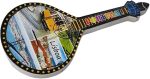 3d portuguese guitar shape lisbon portugal fridge magnet travel souvenir refrigerator decoration resin craft