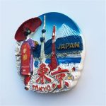3d tokyo japan fridge magnet travel souvenir gift refrigerator magnetic sticker craft collection