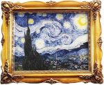 3d the starry night van gogh's famous paintings fridge magnet netherlands souvenir magnetic sticker craft