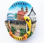 stuttgart germany fridge magnet souvenir gift refrigerator magnetic sticker collection