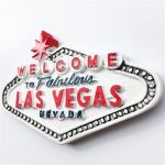 3d las vegas usa america fridge magnet travel souvenir refrigerator magnetic sticker hand painted