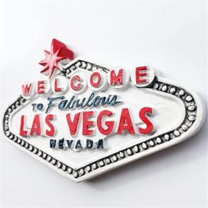 3d las vegas usa america fridge magnet travel souvenir refrigerator magnetic sticker hand painted