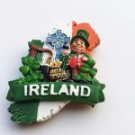 ireland 3d fridge magnet, home & kitchen decoration magnetic sticker ireland refrigerator magnet travel souvenir gift