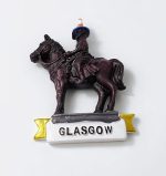 3d glasgow scotland uk fridge magnet souvenir refrigerator decoration magnetic sticker hand painted craft