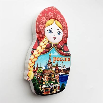 3d russia fridge magnet souvenir gift home kitchen decoration magnetic sticker collection