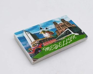 3d medellin colombia fridge magnet travel souvenir gift home kitchen decoration refrigerator magnetic sticker magnet collection