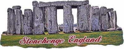 3d stonehenge avebury england uk fridge magnet travel souvenir gift wood craft collection