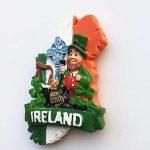 ireland 3d fridge magnet, home & kitchen decoration magnetic sticker ireland refrigerator magnet travel souvenir gift