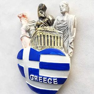 3d athens greece fridge magnet souvenir gift,home & kitchen decoration magnetic sticker athens greece refrigerator magnet