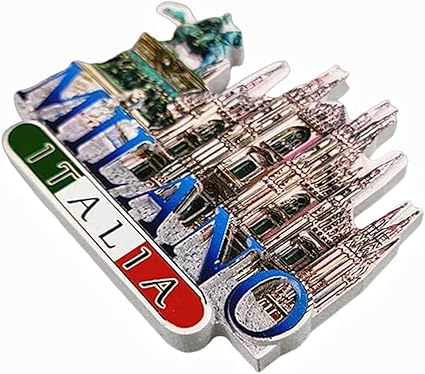 3d milan italy fridge magnet travel souvenir refrigerator decoration magnet craft collection