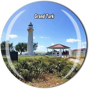 grand turk turks and caicos islands fridge magnet souvenir magnetic sticker collection