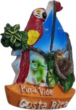 3d costa rica fridge magnet travel souvenir refrigerator decoration magnetic sticker hand painted craft collection