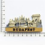 3d budapest hungary fridge magnet souvenir gift refrigerator magnetic sticker collection