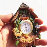 3d cuckoo clock germany fridge magnet travel souvenir gift refrigerator decoration electronic clock resin craft