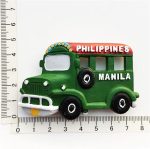 3d manila philippines fridge magnet souvenir gift refrigerator magnetic sticker hand painted craft collection