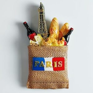 3d paris france fridge magnet travel souvenir refrigerator decoration resin hand painted craft collection