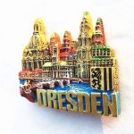 3d dresden germany souvenir fridge magnet home & kitchen decoration magnetic sticker dresden deutschland refrigerator magnet travel souvenir gift