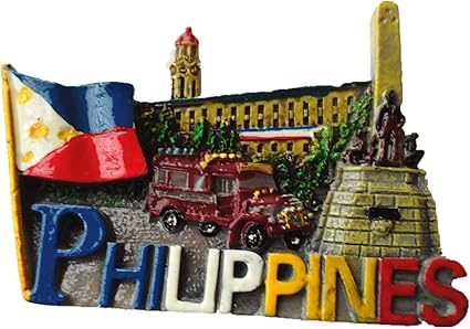 3d philippines fridge magnet, home & kitchen decoration ，magnetic sticker philippines refrigerator magnet