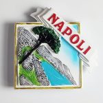 3d napoli italy fridge magnet tourist souvenir refrigerator decoration resin hand painted craft collection