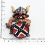 3d viking pirate norway fridge magnet travel souvenir refrigerator decoration resin hand painted craft collection