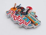 3d portugal fridge magnet travel souvenir gift home kitchen decoration lisboa refrigerator magnetic sticker magnet collection