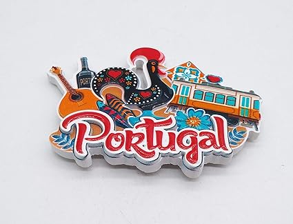 3d portugal fridge magnet travel souvenir gift home kitchen decoration lisboa refrigerator magnetic sticker magnet collection