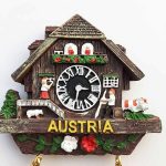 3d cuckoo clock austria fridge magnet souvenir gift & collection，home & kitchen decoration magnetic sticker, austria vienna refrigerator magnet