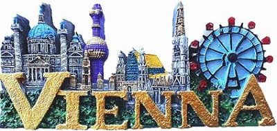 3d vienna austria fridge magnet souvenir gift collection home & kitchen decoration whiteboard magnetic sticker vienna refrigerator magnet